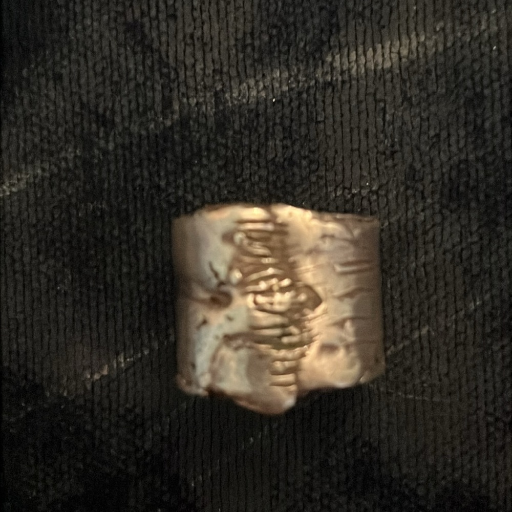 Solid Sterling Silver Ring Size 9 From Barcelona … - image 2